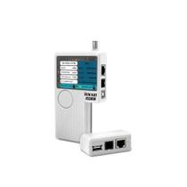 Testador de cabos RJ45 RJ11 BNC e USB HTC-41