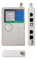 Testador De Cabos Rj45, Rj11,rj12, Bnc E Usb