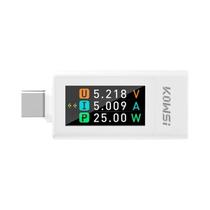 Testador De Capacidade De Voltagem Tipo C 4-30V 0-8A, Amperímetro DC, Medidor De Potência Para