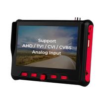 Testador De CFTV 4K Monitor AHD De 4,3 Polegadas Vigilância Por Vídeo AHD CVI TVI CVBS Testador De