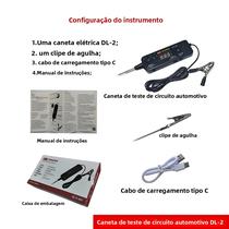 Testador De Circuito Automotivo DC 0-36V Com Luz LED, Sensor De Pulso, Ferramenta De Diagnóstico Testador De Circuito Automotivo DC 0-36V Com Luz LED, Sensor De Pulso, Ferramenta De Diagnóstico