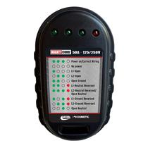 Testador de Circuito Valterra 50A 125/250V Tomada de 4 Pinos Testador de Circuito Valterra 50A 125/250V Tomada de 4 Pinos