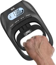 Testador de força de preensão TIPRE LCD digital de 180 kg preto Testador de força de preensão TIPRE LCD digital de 180 kg preto