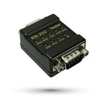 Testador de link LED RS-232 para DB-9 Feminino com conector Masculino