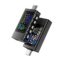 Testador de medidor de potência diymore USB C Multímetro digital LCD