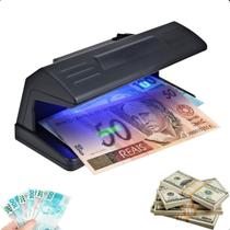 Testador de Notas Falsas com Iluminação UV Forte Testador de Notas Falsas com Iluminação UV Forte