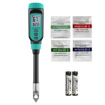 Testador de pH do solo Medidor de pH digital Tadeto com termômetro Testador de pH do solo Medidor de pH digital Tadeto com termômetro