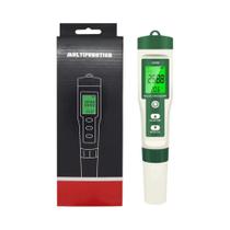 Testador De Qualidade Da Água 10 Em 1 PH TDS EC Sal Temp S.G ORP H2 Resistividade Para Aquário E