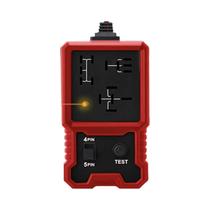 Testador De Relé Automotivo 12V Para Relés De 4 E 5 Pinos Com Grampo De Bateria, Diagnóstico Fácil Testador De Relé Automotivo 12V Para Relés De 4 E 5 Pinos Com Grampo De Bateria, Diagnóstico Fácil