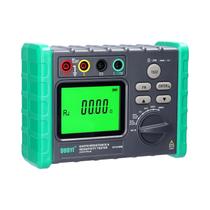Testador De Resistência De Aterramento Digital Multi-engrenagem Medidor De Tensão Megôhmetro