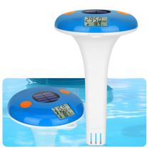 Testador de Sal para Piscina YINMIK Flutuante com Energia Solar e Recarregável Testador de Sal para Piscina YINMIK Flutuante com Energia Solar e Recarregável