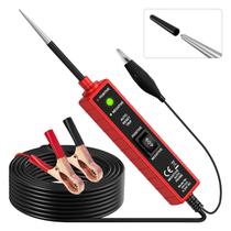 Testador De Sistema Elétrico Automotivo DC 6-24V Luz De Teste LED Polaridade Continuidade Testador De Sistema Elétrico Automotivo DC 6-24V Luz De Teste LED Polaridade Continuidade