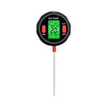Testador De Solo De Jardim 5 Em 1, Medidor De Ph, Termômetro, Sensor De Acidez De Umidade,