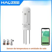 Testador de Solo Inteligente Tuya Zigbee à Prova d'Água - Mede Temperatura e Umidade