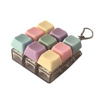 Testador De Teclas Para Teclado Mecânico 4/9 Teclas LED Brinquedo Antiestresse DIY Keycap Presente