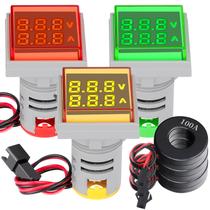Testador de tensão AC Volt Amp Tester DROK 60-500V 100A Monitor de corrente de tensão