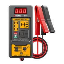 Testador De Voltagem Automotivo 11-25V Ferramenta De Diagnóstico De Relé De Bateria De Carro LED Testador De Voltagem Automotivo 11-25V Ferramenta De Diagnóstico De Relé De Bateria De Carro LED