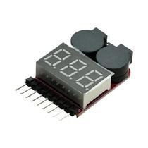 Testador De Voltagem De Bateria Lipo De 8 Canais Com Alarme De Baixa Voltagem E Alto-falantes Duplos Testador De Voltagem De Bateria Lipo De 8 Canais Com Alarme De Baixa Voltagem E Alto-falantes Duplos