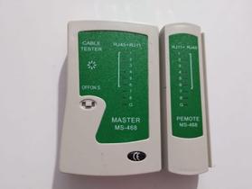 Testador Digital de Cabos de Rede MS-468 - Ferramenta para Redes de Informática e Telefonia Testador Digital de Cabos de Rede MS-468 - Ferramenta para Redes de Informática e Telefonia