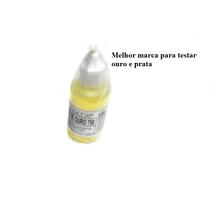 Testador Ouro e prata Reagente 18 kilates 30ml sem a pedra