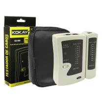 Testador Rj45 Testador De Cabos Rede Lan Rj45 Rj11 Teste Testador Rj45 Testador De Cabos Rede Lan Rj45 Rj11 Teste