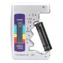 Testador Universal de Pilhas Medidor de Carga Prático