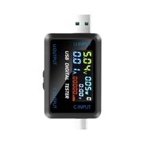 Testador USB 10 Em 1 Voltímetro Digital DC Amperímetro Medidor De Corrente Indicador De Carregador