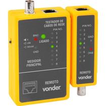 Testar de Cabos de Rede RJ45 Coaxial Vonder Testar de Cabos de Rede RJ45 Coaxial Vonder