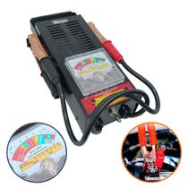 Teste de Bateria 3 em 1 Analógico até 100A Automotivo 6 ou 12V Teste de Alternador p/ Carro e Motos Compacto e Portátil