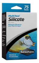Teste De Silicato Seachem Aquários Doce E Marinho 75 Testes