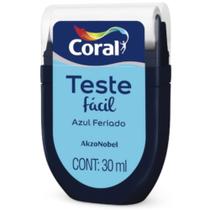 Teste Fácil 30ml Azul Feriado - 5300291 - CORAL - Tintas Coral