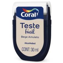 Teste Fácil 30ml Bege Amuleto - 5300774 - CORAL