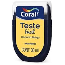 Teste Fácil 30ml Canário Belga - 5300588 - CORAL - Tintas Coral