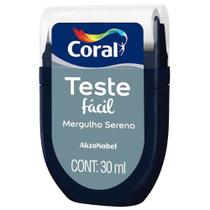 Teste Fácil 30ml Mergulho Sereno - 5300862 - CORAL - Tintas Coral