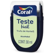 Teste Fácil 30ml Trufa de Hortelã - 5300571 - CORAL - Tintas Coral