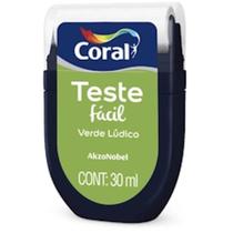 Teste Fácil 30ml Verde Lúdico - 5300859 - CORAL - Tintas Coral