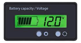 Teste Indicador De Capacidade Bateria 12v 24v Chumbo E Lítio