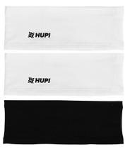 Testeira Headband Faixa de Cabeça HUPI Prime Kit 03 Branco e Preto