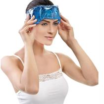 Testeira touca em gel quente e fria para dor de cabeça termogel