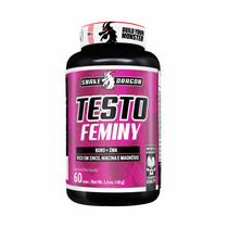 Testo Feminino 60 Capsulas Suplemento Natural Para Crescimento Muscular Vitaminas e Minerais Premium Importado