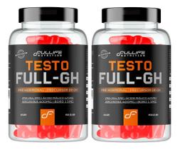 Testo Full Gh Pre Hormonal Zma Acido Malico Arginina E Boro 120 Capsulas Kit 2 Unidades - Fullife Nutrition