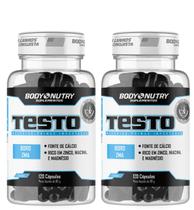 Testo Kit 2x pote 120 cápsulas, Body Nutry