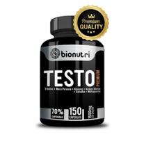 Testo Premium 1500mg 150 Capsula Pré Treino Natural - Bionutri