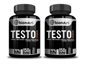 Testo Premium Tribulos terrestre, Maca Peru, Ginseng, Ginkgo Biloba, Catuaba, Marapuana