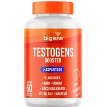Testogens booster l-aspartato l- arginina 60 tabletes bigens Testogens booster l-aspartato l- arginina 60 tabletes bigens