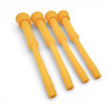 Teteira Inabor Silicone 5128 Amarela Adaptável WestFalia Longa 10mm Conjunto Ordenha Teteira Inabor Silicone 5128 Amarela Adaptável WestFalia Longa 10mm Conjunto Ordenha