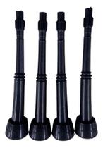 Teteira Insuflador Flex 9,5Mm Prime Jogo Com 4 Uni / Ordenha