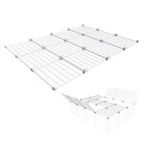 Teto ou Fundo para Cercado Aramado Pet 90x120cm com Telas e Conectivos