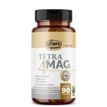 Tetra 4 Mag (Magnésio) 90 cápsulas 710mg Unilife