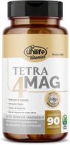 Tetra 4 Mag Magnésio 90 Cápsulas Unilife Tetra 4 Mag Magnésio 90 Cápsulas Unilife